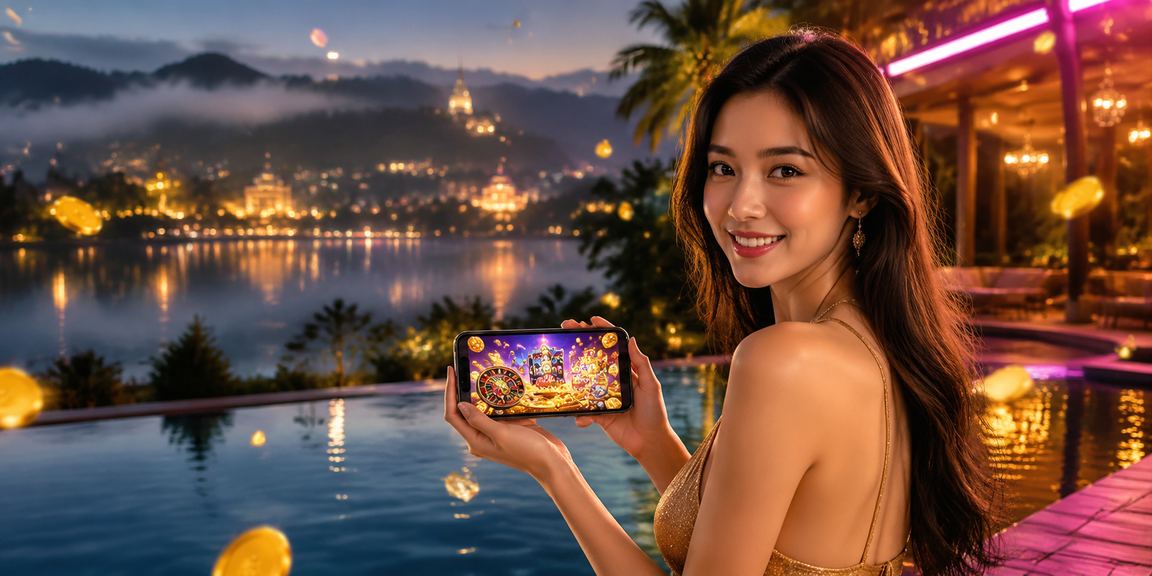 Ứng dụng casino trực tuyến với ánh đèn neon tại Đà Lạt